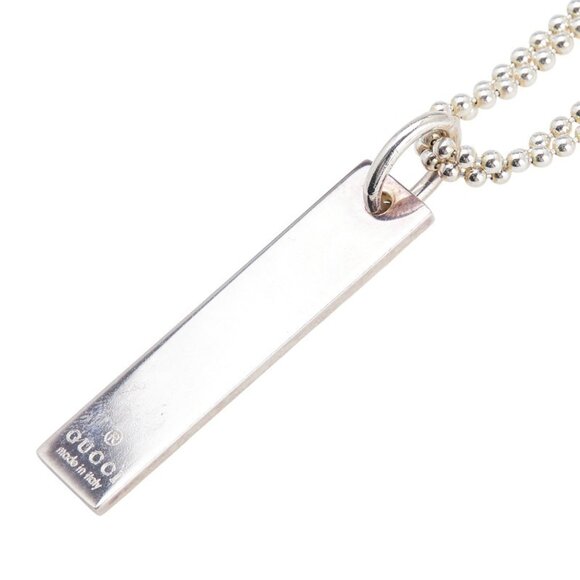 GUCCI Jewelry - Gucci necklace ball chain double SV925 silver women's GUCCI